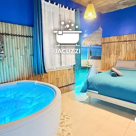Narbnb - Bora-bora - Jacuzzi - Centre - Clim Apartment